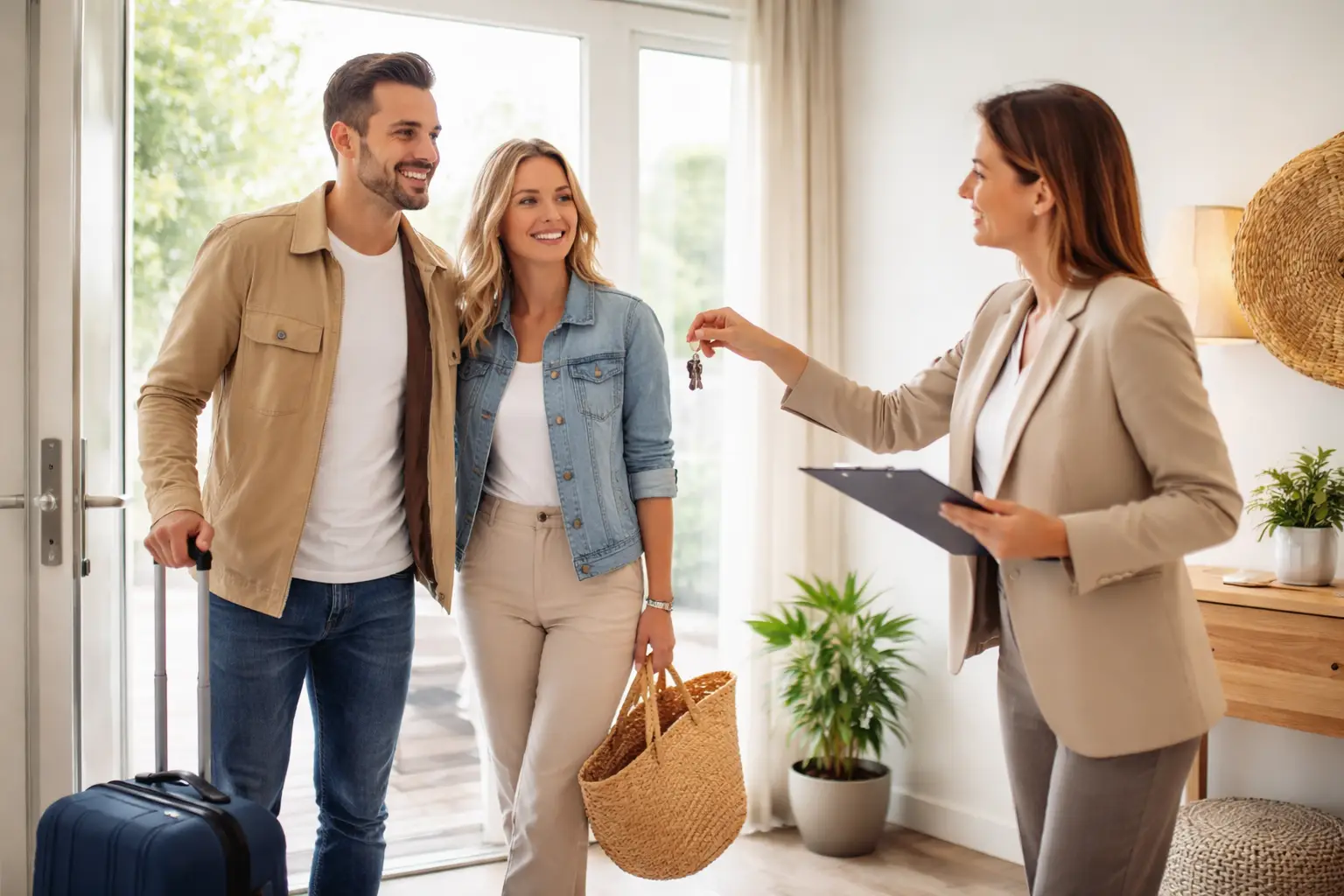 accueil chaleureux à la location de vacances